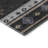 Premium Machine Washable Yamen AMF179 Spice Rug in , Midnight-109613414