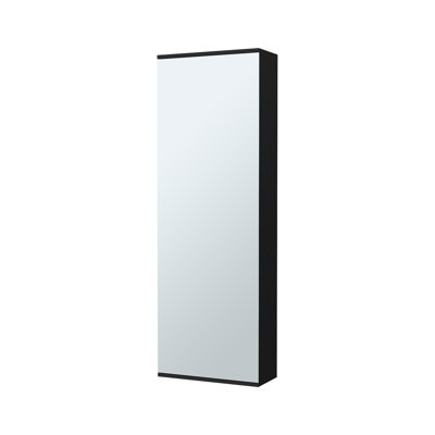Connecticut Wall Mounted Shoe Rack, Mirror, Five Shelves, Ten Shoes Capacity by Latitude Run