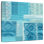 Teinture abstraite indigo Tie Dye