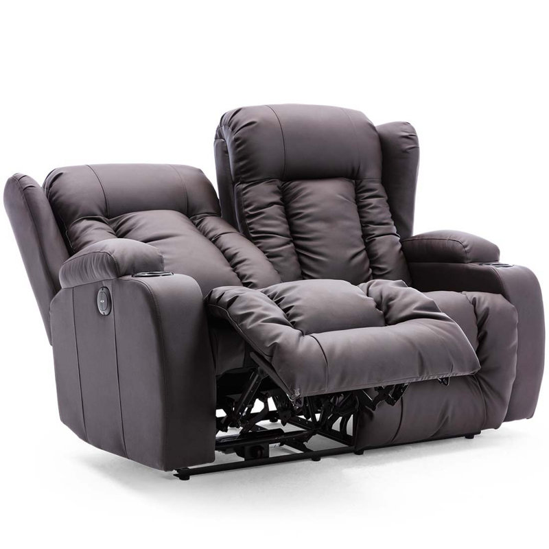 Electric Reclining Living Room Sets, Brown