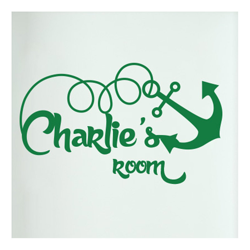 Nautical & Beach Wall Decal, Green