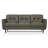 Bove 83" Genuine Leather Flared Arm Sofa-1411022797