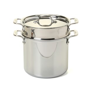 All-Clad D3™ Compact Stainless Steel Saucepan with Lid