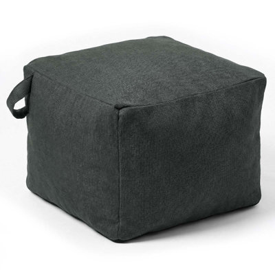Versatile Pouf Foot Rest With Washable Cover&Anti-Slip Base, Modular Design Pouf Ottoman