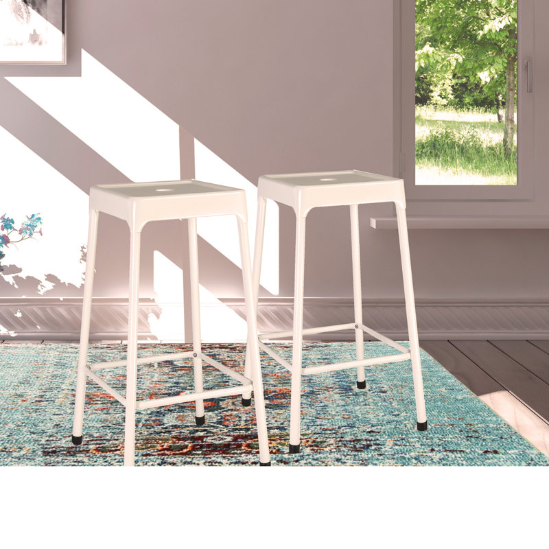 Ensemble élégant de 2 tabourets de comptoir avec une fabrication durable pour divers environnements