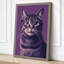 Tabby Gaze Modern - Wrapped Canvas-791692278-791692046