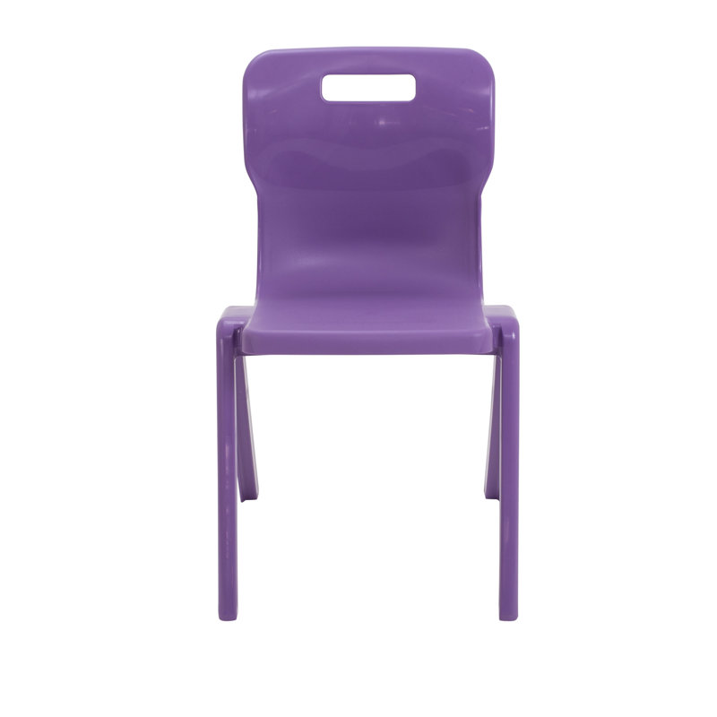 Kristen Children's Desk / Activity Chair, H56.3 x W36 x D34cm, Purple
