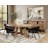 Hillsville 80" W Oval Dining Table