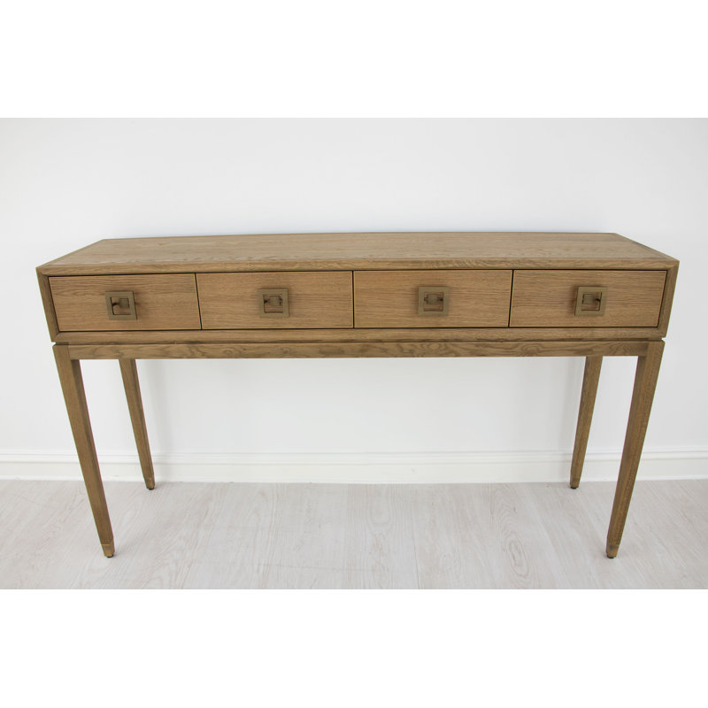 Jasmine 63'' W Solid Wood Console Table