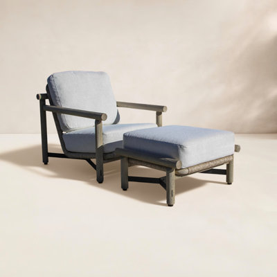 Inessa Teak Patio Lounge Chair