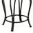 Swivel Bar Stool with Upholstered Seat-1243885179