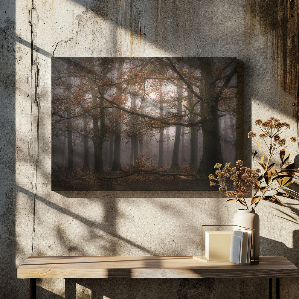 Union Rustic Foggy memory of the past Canvas Print | Wayfair.co.uk