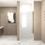 Porte de douche pivotante 6Mm
