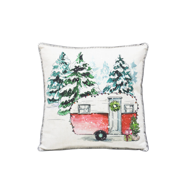 Toile Reversible Cushion Pad