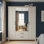 Limestone 4 Door 2 Drawer Wardrobe with Mirror