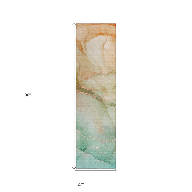 Tapis de couloir d'extérieur 8 pi