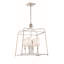 Lustre rectangulaire 4 lumières Alyanah