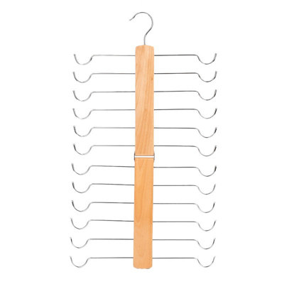 Multi-Layer Solid Wood Clothes Hanger