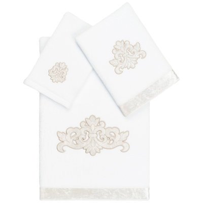 Ensemble de serviettes 3 pièces 100% coton