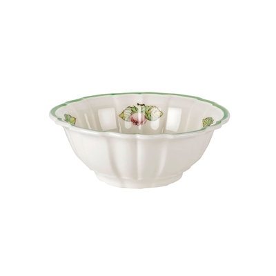 Villeroy & Boch French Garden 25.25 oz Fleurence Fluted Rice Bowl