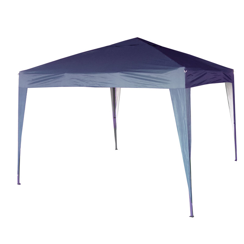 Janvey 3m x 3m Steel Pop-Up Gazebo, Blue