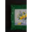  Wood Framed Acrylic Painting Dark Green Lemons Decorative Wall Accent For Kitchen Green Finish