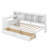 Wooden L-Shape Daybed With Storage Cabinets And Two Storage Drawers, Multi-Functional Bed With Study Desk And Built-In Bookshelf-1268309633-1268309634