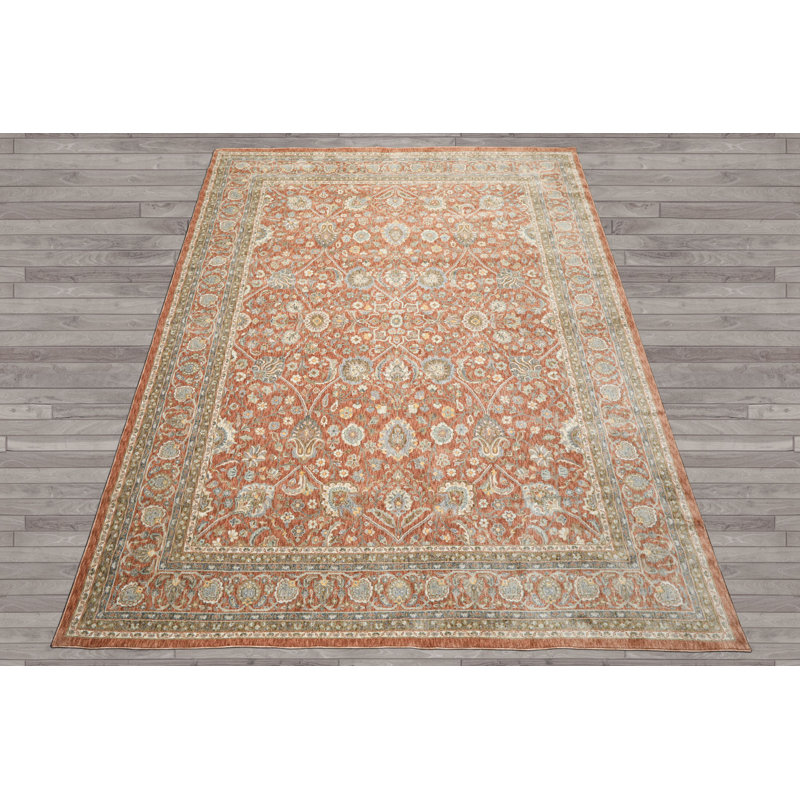Tapis multi-tailles en velours dense et dense à la machine, Rectangle 7 pi 11 po x 10 pi 10 po