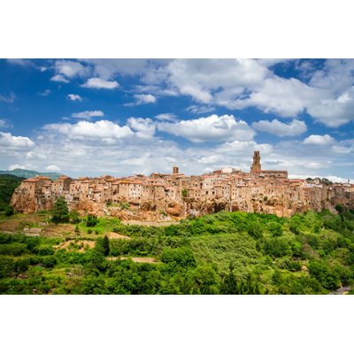 View Of The Pitigliano by Shaiith - Wrapped Canvas Print