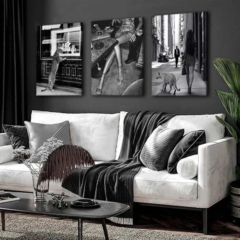 3 Piece Wrapped Canvas Print, 40cm H x 30cm W