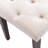 Heng Ming Upholstered Tufted Bench Ottoman , Velvet Dining Bench Bedroom Bench  Footrest Stool Accent Bench For Entryway Dining Room Living Room, Beige-220062951