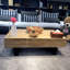 Industrial Wood Coffee Table-1318250170