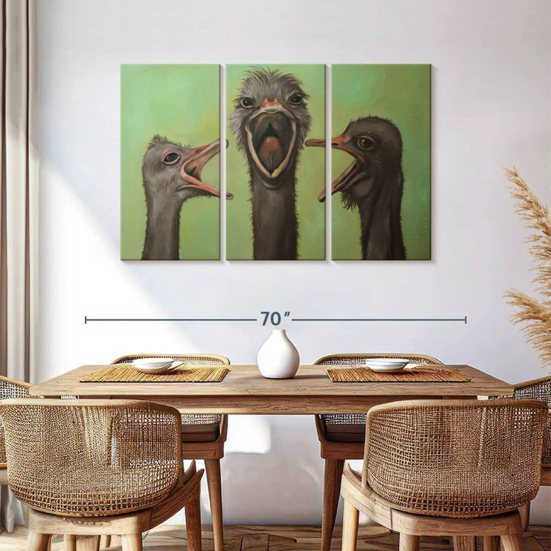 Ketti Three Tenors, 36" H x 57" W
