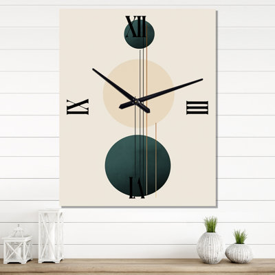 Horloge murale Mid Mid Century