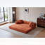 Canapé-lit de 78,8 pouces avec oreiller, support pour le dos et accoudoirs, canapé-lit futon confortable pour le salon et la chambre à coucher-549530796