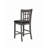 Flavio Upholstered Faux Leather Counter Stool