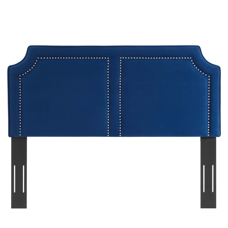 Modway Cynthia Performance Velvet Headboard, Navy, King