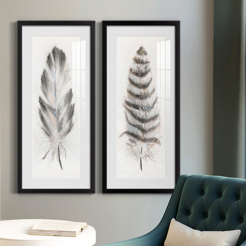 Cadre photo, ensemble de peintures sur papier