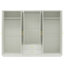  Wesley 6 Door 2 Drawer Wardrobe with Mirror