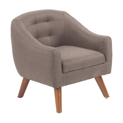 ECR4Kids Willa Arm Chair, Kids Furniture, Raisin