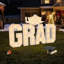 Enseigne lumineuse GRAD pour décorations de graduation