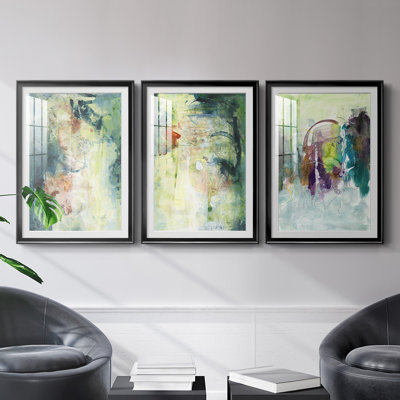 " Nature's Elements I " 3 - Pieces Painting Print