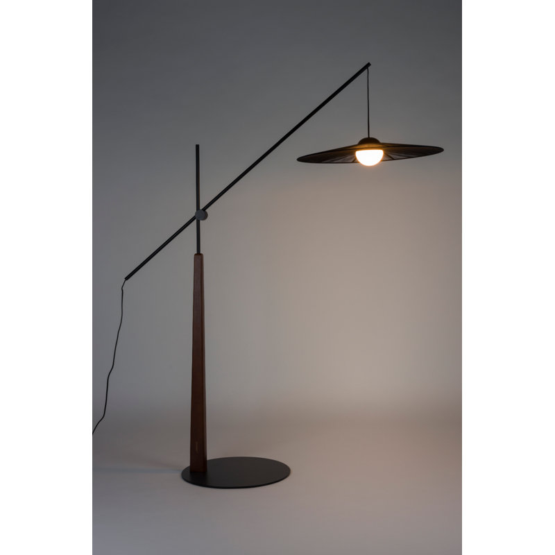 Belle Floor Lamp, Black, Black