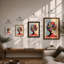Blooming Crown Botanical - Framed Print-906405956-906405957
