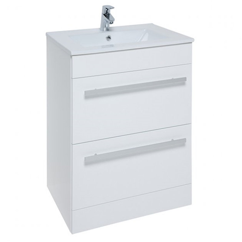 Clifton 600mm Single Bathroom Vanity with Vitreous China Basin