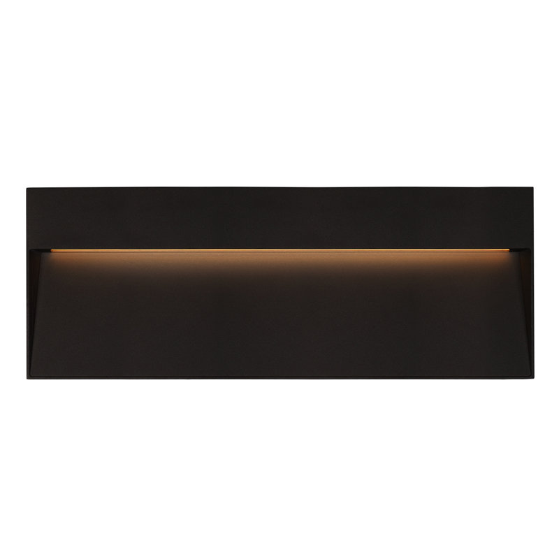 Casa 1 - Light LED Outdoor Flush Mount, Black