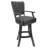 Callisnagh No Extra Tall Swivel Wood Stool - Red- Honey-342913629-342913630