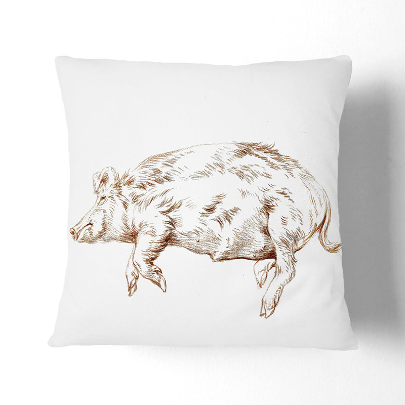 Square Throw Cushion, 55cm H x 55cm W x 20cm D