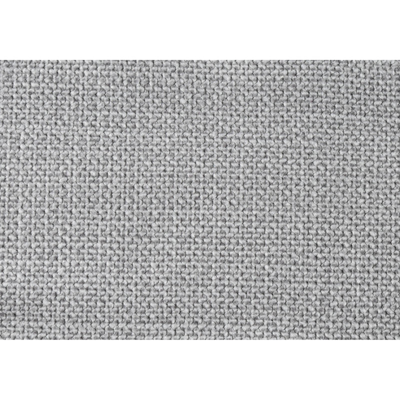 De 2 tabourets de bar modernes, pieds en métal, tissu rembourré gris, base tendance, housse en tissu, look