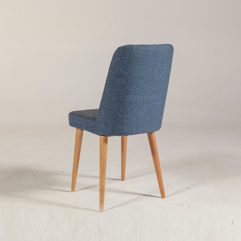 Chaise d'appoint Fontaine Fontaine, Bleu foncé, Brun